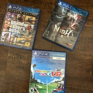 3 ps4 video games